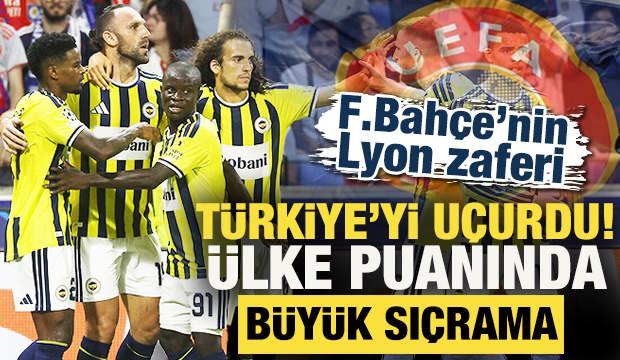 <p>Fenerbah&ccedil;e, UEFA Şampiyonlar Ligi play-off turu r&ouml;vanş ma&ccedil;ında deplasmanda karşılaştığı Lyon'u 2-1 mağlup etti ve rakibine toplamda 3-2'l&uuml;k &uuml;st&uuml;nl&uuml;k kurarak adını lig aşamasına yazdırdı.</p>
