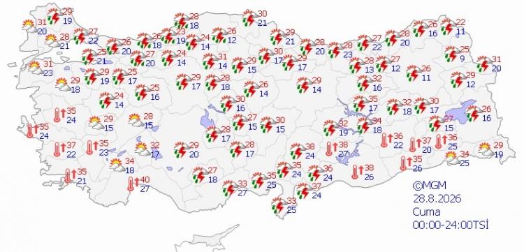 <p>Boğazi&ccedil;i &Uuml;niversitesi Kandilli Rasathanesi ve Deprem Araştırma Enstit&uuml;s&uuml; Meteoroloji Laboratuvarı'nda g&ouml;revli meteoroloji m&uuml;hendisi Adil Tek, hava sıcaklığındaki değişimin olağan olduğunu s&ouml;yledi.</p>
