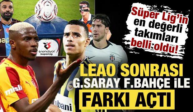 <p>Galatasaray'ın Rafael Leao transferi sonrası S&uuml;per Lig'in en değerli takımları sıralamasında g&uuml;ncelleme yapıldı.</p>
