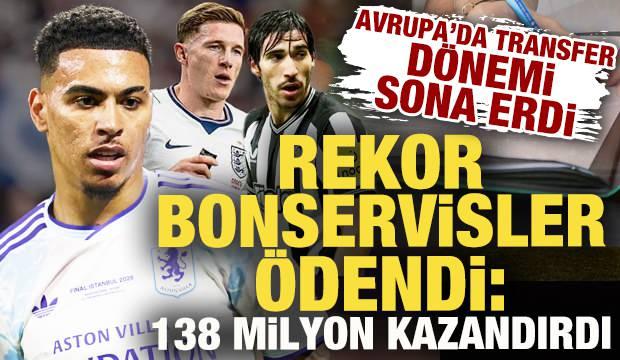 <p>Avrupa'nın 5 b&uuml;y&uuml;k futbol liginde yaz transfer d&ouml;nemi kapandı.</p>

