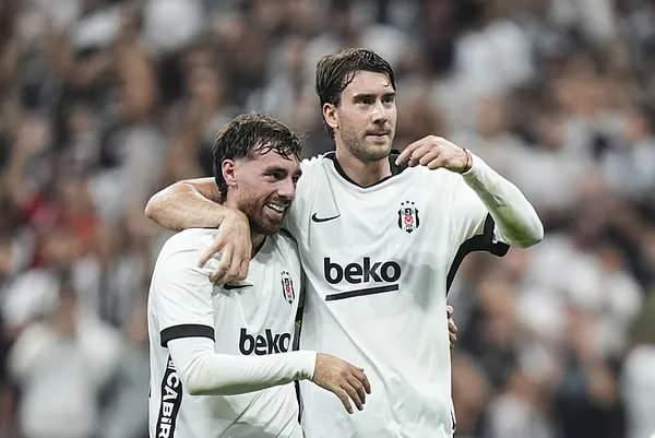 <p><strong>Beşiktaş'ta ise gole en yakın oyuncular olarak son ma&ccedil; hat-trick yapan Vlahovic, Vaclav Cerny ve Orkun K&ouml;k&ccedil;&uuml;'n&uuml;n ismini s&ouml;yleyebilirim.</strong></p>
