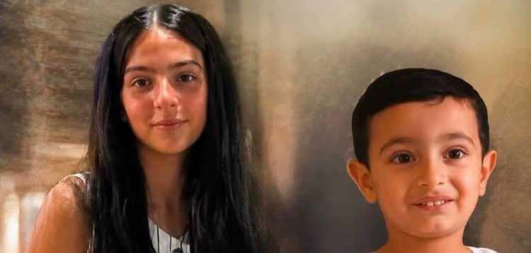 <p>&nbsp;Saliha Miray Bi&ccedil;er (12) ile kardeşi Mehmet Asaf Bi&ccedil;er</p>
