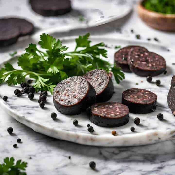 <p>Mousse kıvamındaki p&uuml;relerle sunulan haşlanmış etler, deniz mahsull&uuml; turta (Stargazy Pie) ve lezzetsiz bulunan siyah sosis (Black Pudding).</p>
