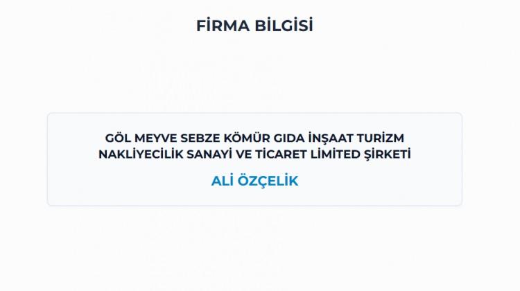 <p><span style="color:#B22222"><strong>EĞİRDİR / ISPARTA - </strong></span></p>

<p><strong>G&Ouml;L MEYVE SEBZE K&Ouml;M&Uuml;R GIDA İNŞAAT TURİZM NAKLİYECİLİK SANAYİ VE TİCARET LİMİTED ŞİRKETİ</strong></p>
