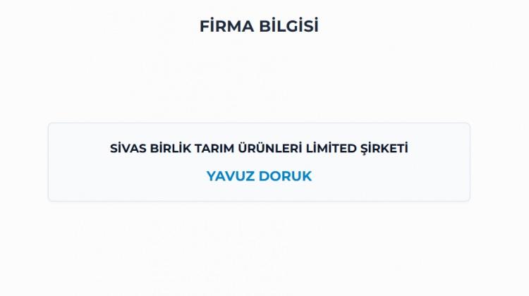 <p><span style="color:#B22222"><strong>TUZLA / İSTANBUL -</strong></span></p>

<p><strong>SİVAS BİRLİK TARIM &Uuml;R&Uuml;NLERİ LİMİTED ŞİRKETİ</strong><br />
&nbsp;</p>
