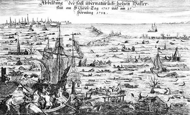 <p><span style="color:#B22222"><strong>NOEL FELAKETİ (1717)</strong></span></p>

<p>B&ouml;lge: Orta ve Kuzey Avrupa (Ağırlıklı Hollanda)<br />
Kayıp: 14.000</p>
