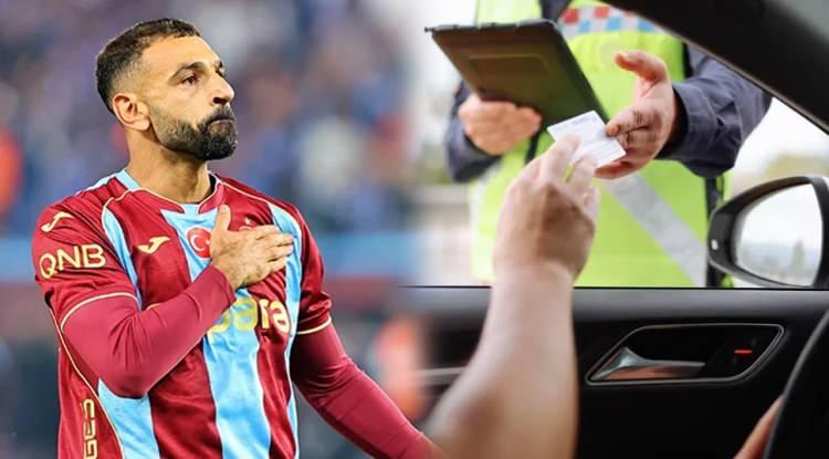 Trabzonspor'un yıldızı Muhammed Salah, 6 ay trafikten men edildi