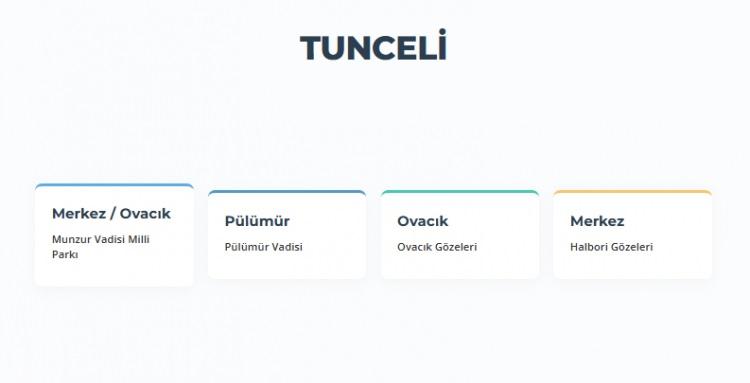 <p><span style="color:#B22222"><strong>TUNCELİ&nbsp;</strong></span></p>
