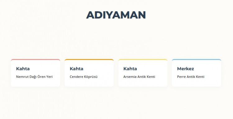 <p><span style="color:#B22222"><strong>ADIYAMAN&nbsp;</strong></span></p>
