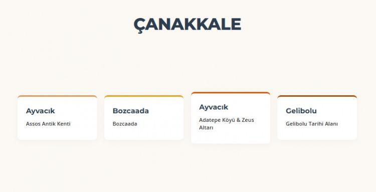 <p><span style="color:#B22222"><strong>&Ccedil;ANAKKALE&nbsp;</strong></span></p>
