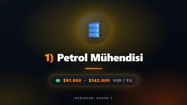 <p><span style="color:#B22222"><strong>1)&nbsp; PETROL M&Uuml;HENDİSİ&nbsp; |&nbsp; 4-6 MİLYON LİRA</strong></span></p>
