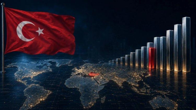 <p>IMF'nin 2030 senesine dair mali b&uuml;y&uuml;kl&uuml;k &ouml;ng&ouml;r&uuml;leri belli oldu.</p>

<p>D&uuml;nya ekonomisinin 150 trilyon doları aşması beklenirken, T&uuml;rkiye'nin k&uuml;resel ekonomi sıralamasındaki konumu da dikkat &ccedil;ekti.</p>

<p>&nbsp;</p>

<p>&nbsp;</p>

