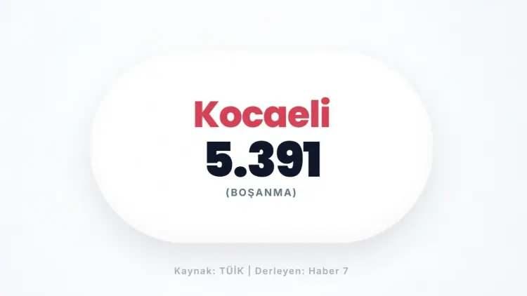 <p>KOCAELİ&nbsp;</p>
