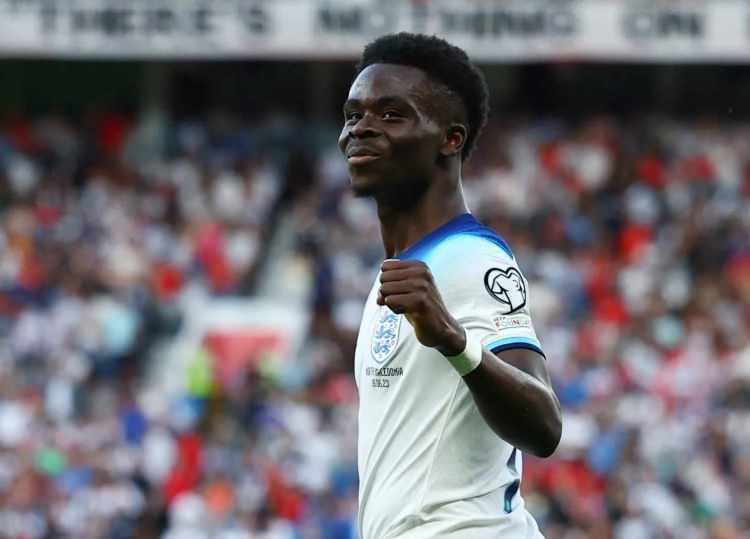 <p>14 &ndash; Bukayo Saka &ndash; İngiltere (110 milyon euro)</p>
