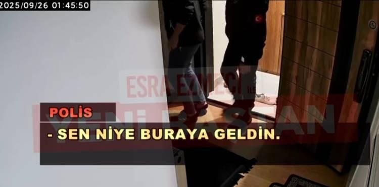 <p><strong>Bu sırada bir polis memurunun,<span style="color:#800080"><em> &ldquo;Sen niye buraya geldin?&rdquo;</em></span> diye sorduğu duyuluyor.&nbsp;</strong></p>
