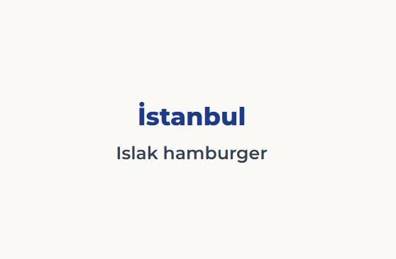 <p><span style="color:#B22222"><strong>İSTANBUL&nbsp;</strong></span></p>

<p>Hamburgerin ekmek ve sos i&ccedil;inde aşırı yumuşaması tartışmalı</p>
