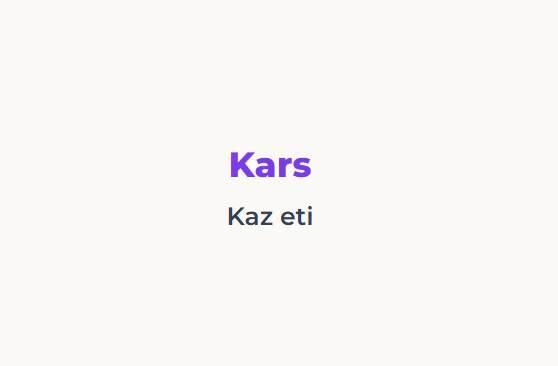 <p><span style="color:#B22222"><strong>KARS&nbsp;</strong></span></p>

<p>Keskin aroması ve yağlı yapısı herkese hitap etmiyor</p>
