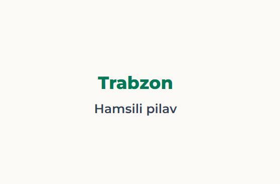 <p><span style="color:#B22222"><strong>TRABZON</strong></span></p>

<p>Balıkla pilavın birlikte pişmesi bir&ccedil;ok kişiye ters geliyor&nbsp;</p>
