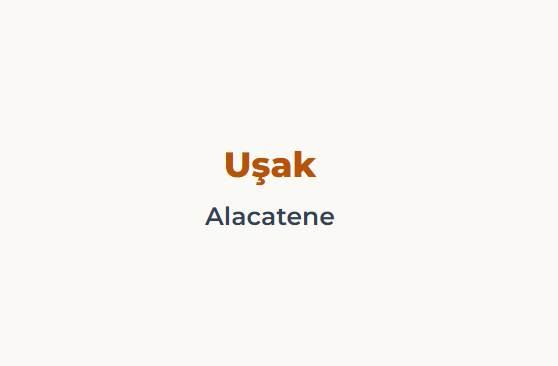 <p><span style="color:#A52A2A"><strong>UŞAK&nbsp;</strong></span></p>

<p>Bulgur ve mercimek yoğunluğu</p>
