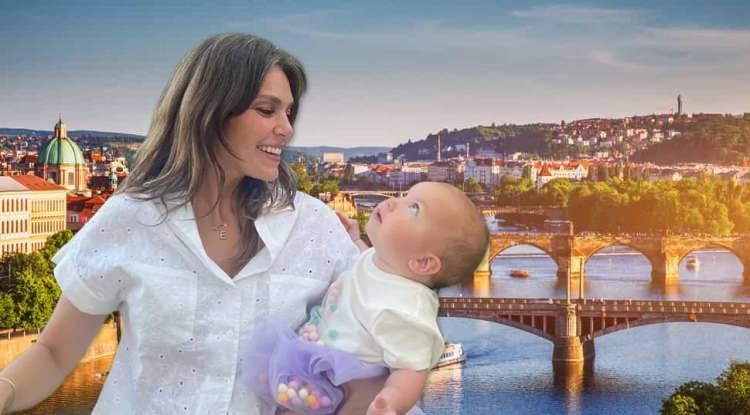 Aslı Enver T&uuml;rkiye'yi terk ediyor! Eşi ve kızıyla birlikte Prag'a taşınıyor