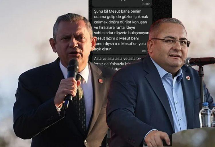 <p>44 başkanın AK Parti'ye ge&ccedil;iş gerek&ccedil;elerinde &Ouml;zg&uuml;r &Ouml;zel'in ortaya &ccedil;ıkan k&uuml;f&uuml;r dolu mesajları, yerel y&ouml;netimlerin taleplerine ilgisizlik, baskı ve muhalefetin kurumsal yapıdan uzak g&ouml;r&uuml;nt&uuml;s&uuml; &ouml;n plana &ccedil;ıktı.</p>

