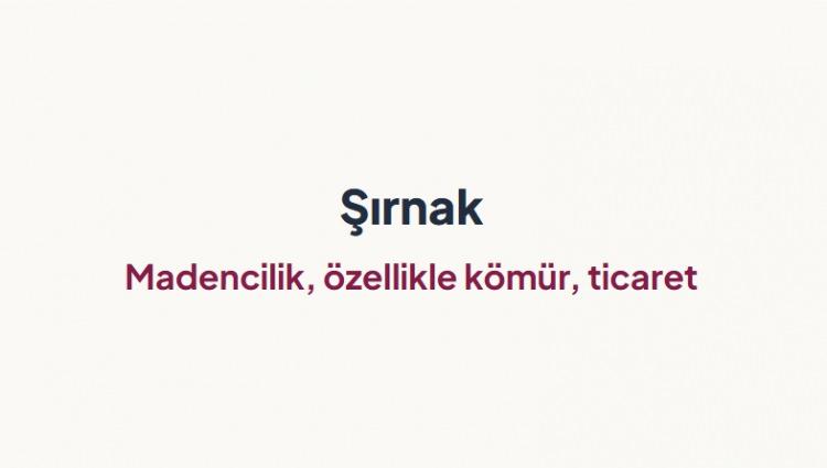 <p>ŞIRNAK&nbsp;</p>
