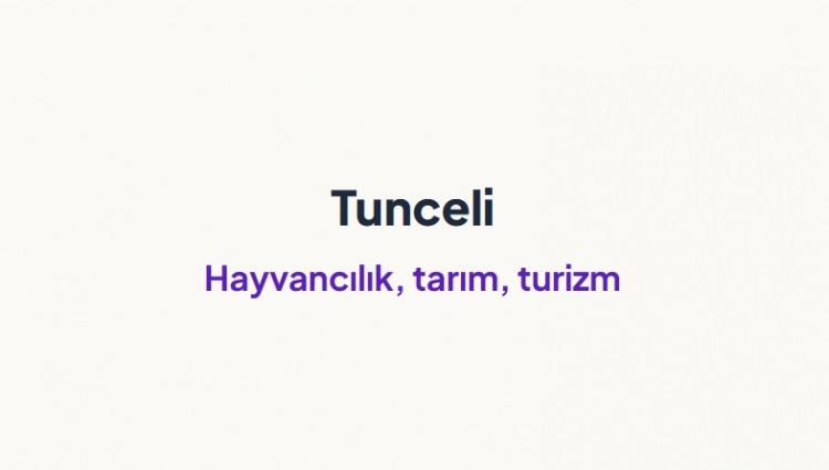 <p><span style="color:#B22222"><strong>TUNCELİ&nbsp;</strong></span></p>
