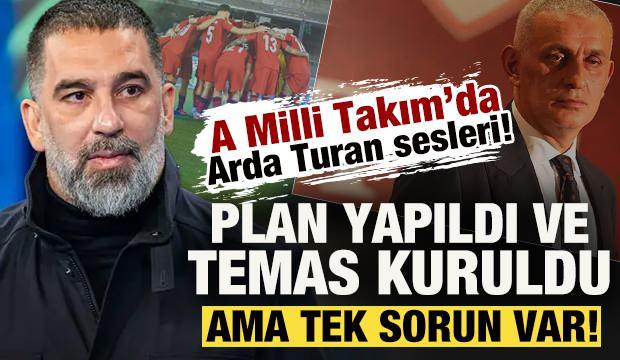 <p>Milli Takım yetkilileri, teknik direkt&ouml;rl&uuml;k i&ccedil;in d&uuml;ş&uuml;n&uuml;len ilk isim olan Arda Turan ile ilk teması kurdu.</p>
