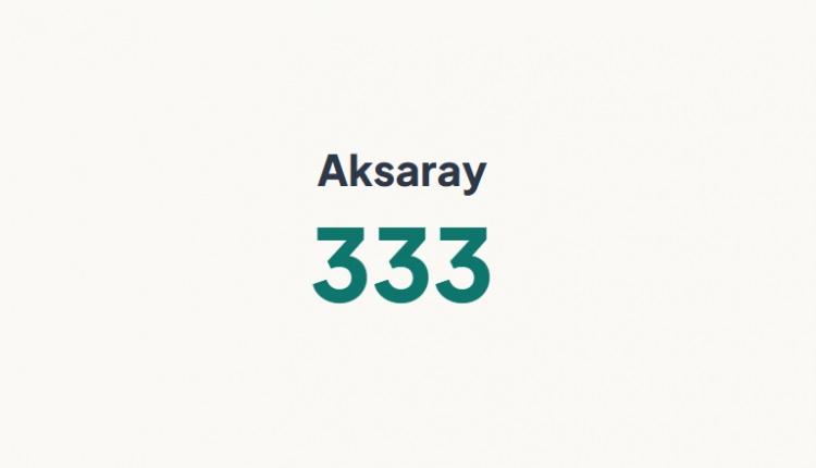 <p>AKSARAY</p>
