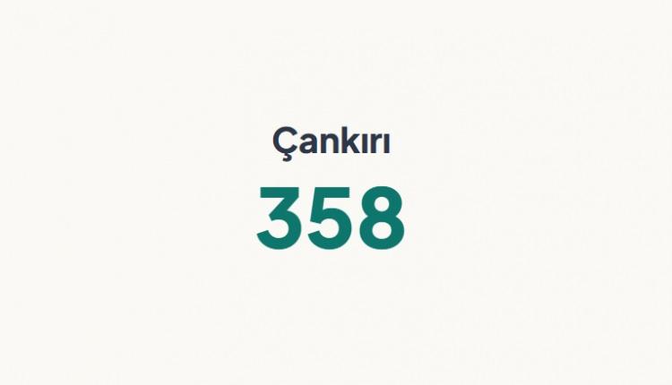 <p>&Ccedil;ANKIRI&nbsp;</p>
