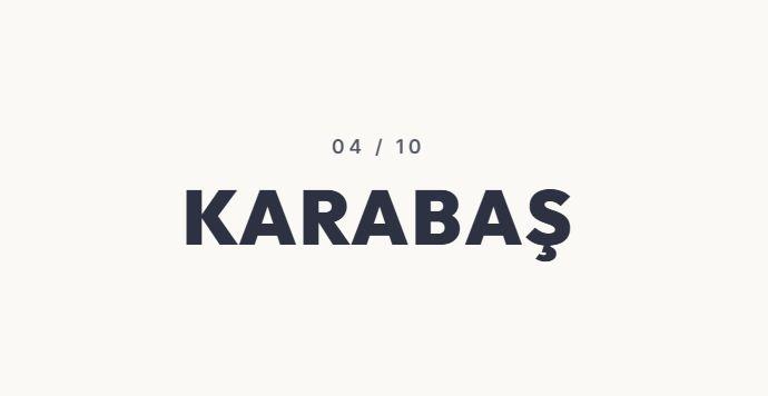 <p><strong>KARABAŞ</strong>&nbsp;</p>
