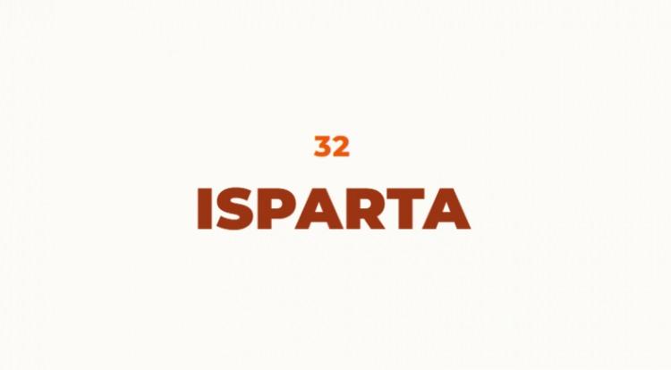 <p>B&ouml;lgenin &ouml;nceki adı Baris'ti. İranlılarla yapılan savaştan sonra &uuml;lkelerine d&ouml;nmeyen Mora Yarımadası Ispartalıları Baris isimli bu b&ouml;lgeye yerleştiler. Daha sonrasında ise Yunanca'daki ''is'' belirteci başa getirilmiş ve is ile baris kelimeleri birleştirilmiştir. O d&ouml;nemde dağlık anlamına gelen İsparita olarak anılmış daha sonrasında İsparta olarak s&ouml;ylenmeye başlamış ve en son Isparta olmuştur.</p>
