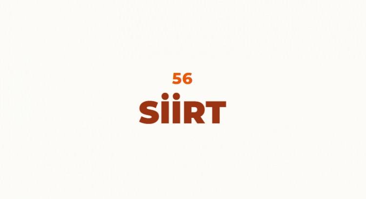 <p>Siirt kelimesinin Sami Dili'nden geldiği d&uuml;ş&uuml;n&uuml;lmektedir. Kent anlamına gelen Keert s&ouml;zc&uuml;ğ&uuml; şehir i&ccedil;in kullanılmıştır. Daha sonra Esart, Sairt ve Siirt isimleri kullanılmıştır.</p>
