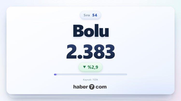 <p><span style="color:#B22222"><strong>54)&nbsp; BOLU</strong></span></p>
