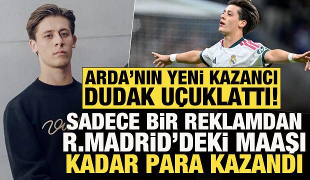 <p>Real Madrid&rsquo;in yıldızı Arda G&uuml;ler, futbol kariyerinin yanı sıra reklam &ccedil;alışmalarıyla da g&uuml;ndeme geldi.&nbsp;</p>
