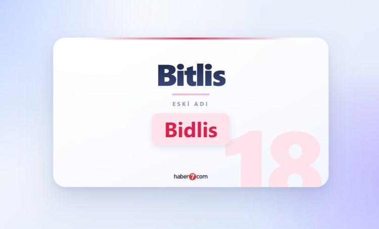 <p><span style="color:#B22222"><strong>BİTLİS</strong></span></p>
