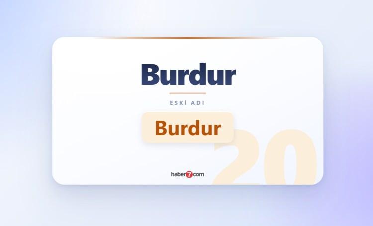 <p><span style="color:#B22222"><strong>BURDUR</strong></span></p>
