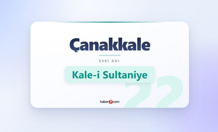 <p><span style="color:#B22222"><strong>&Ccedil;ANAKKALE</strong></span></p>
