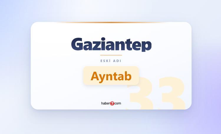 <p><span style="color:#B22222"><strong>GAZİANTEP</strong></span></p>
