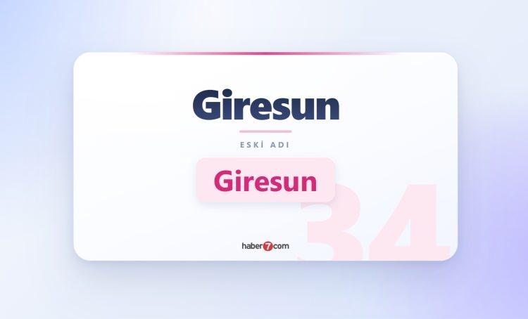 <p><span style="color:#B22222"><strong>GİRESUN</strong></span></p>
