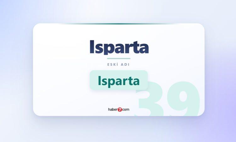 <p><span style="color:#B22222"><strong>ISPARTA</strong></span></p>
