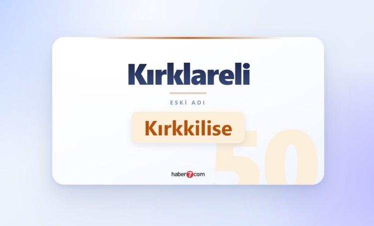 <p><span style="color:#B22222"><strong>KIRKLARELİ</strong></span></p>
