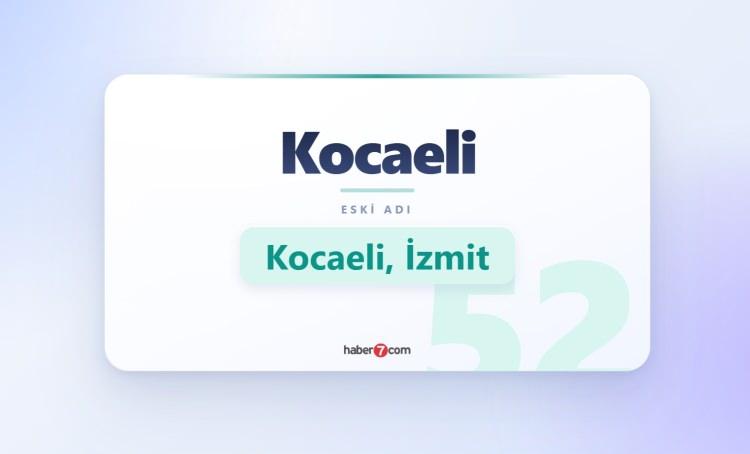 <p><span style="color:#B22222"><strong>KOCAELİ</strong></span></p>
