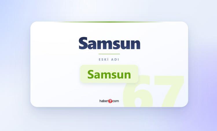 <p><span style="color:#B22222"><strong>SAMSUN</strong></span></p>
