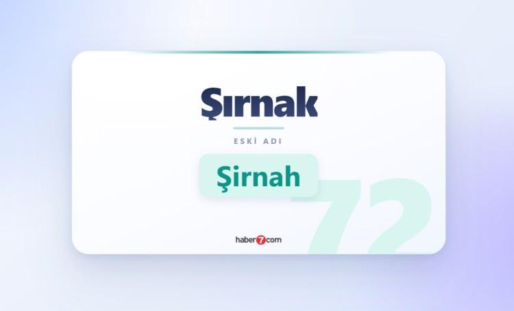 <p><span style="color:#B22222"><strong>ŞIRNAK</strong></span></p>
