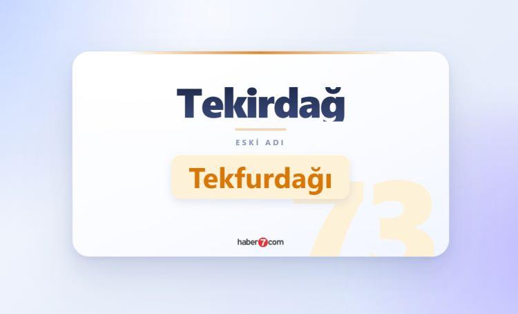 <p><span style="color:#B22222"><strong>TEKİRDAĞ</strong></span></p>
