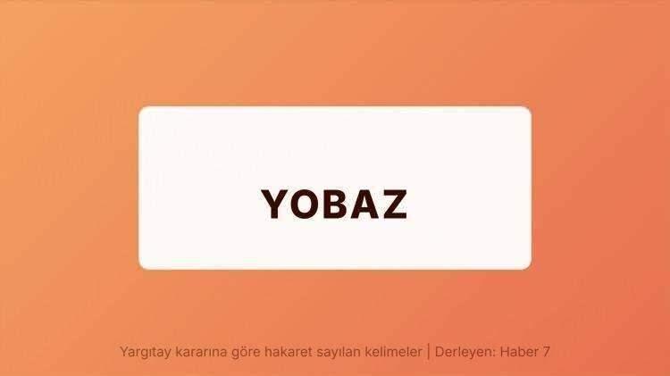 <p><span style="color:#B22222"><strong>YOBAZ</strong></span></p>
