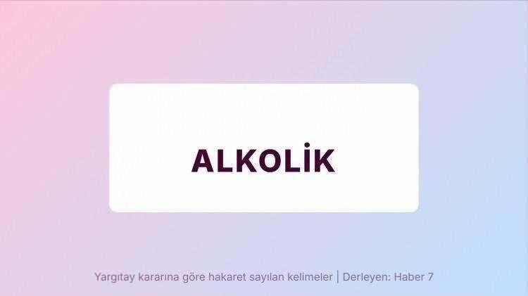 <p><span style="color:#B22222"><strong>ALKOLİK</strong></span></p>
