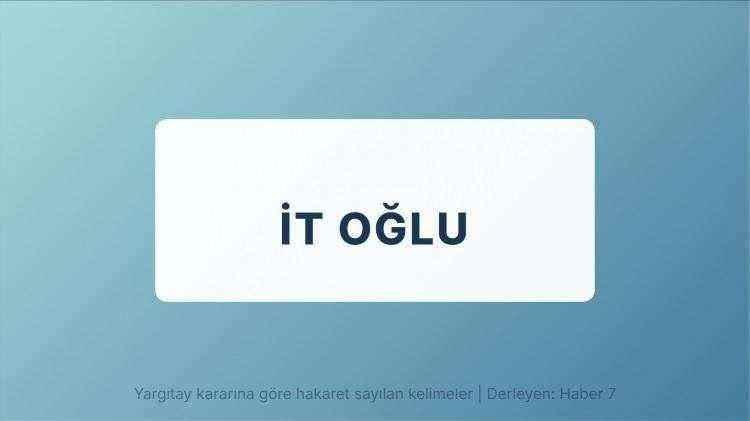 <p><span style="color:#B22222"><strong>İT OĞLU</strong></span></p>
