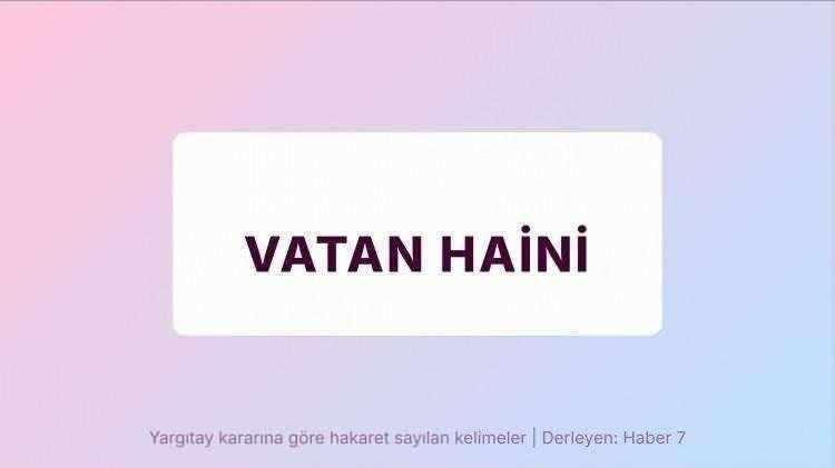<p><span style="color:#B22222"><strong>VATAN HAİNİ</strong></span></p>
